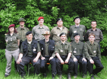 Das erste Gruppenfoto